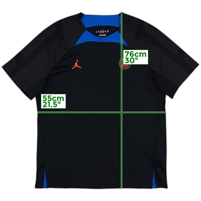 2022-23 Paris Saint-Germain Jordan Training Shirt - 9/10 - (XL)