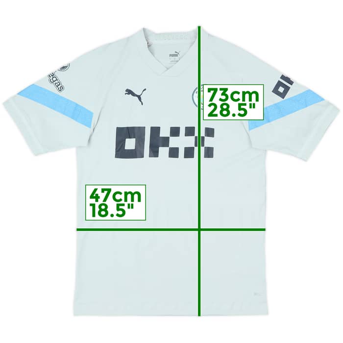 2022-23 Manchester City Player Issue Puma Training Shirt - 10/10 - (L)