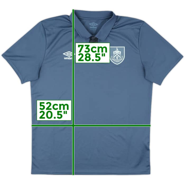 2018-19 Burnley Umbro Polo Shirt - 9/10 - (L)