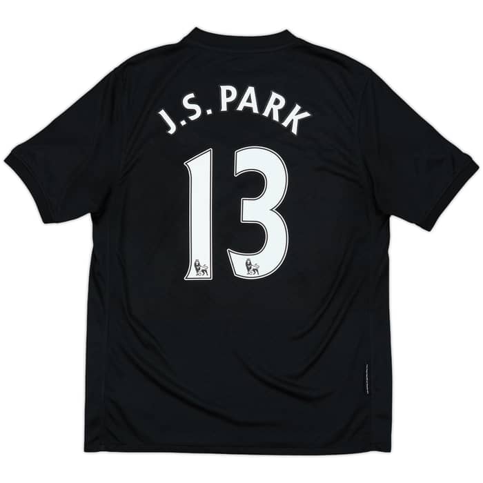 2009-10 Manchester United Away Shirt J.S.Park #13 - 6/10 - (M)
