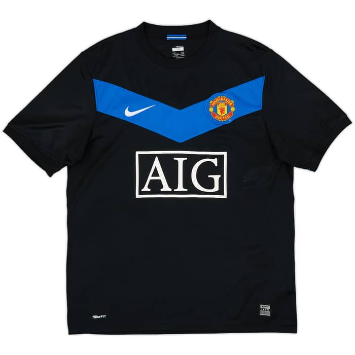 2009-10 Manchester United Away Shirt J.S.Park #13 - 6/10 - (M)