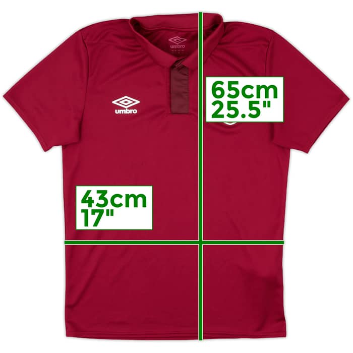 2023-24 Burnley Umbro Polo Shirt - 8/10 - (S)