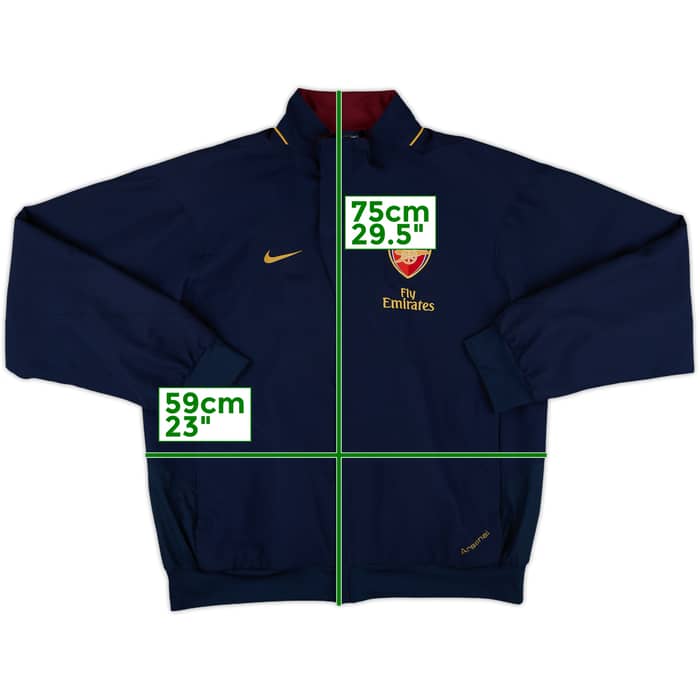2007-08 Arsenal Nike Track Jacket - 9/10 - (L)