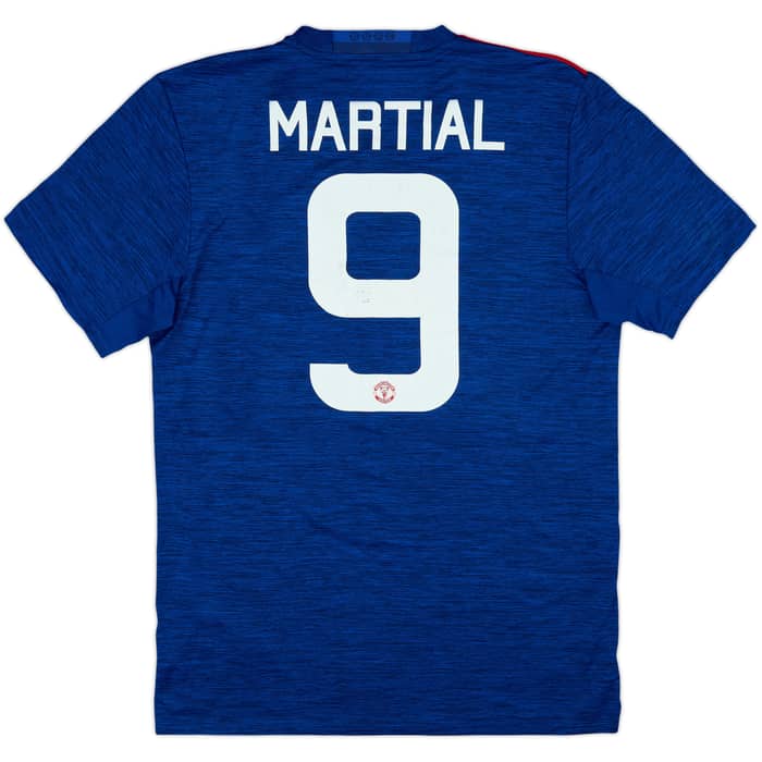 2016-17 Manchester United Away Shirt Martial #9 - 6/10 - (M)