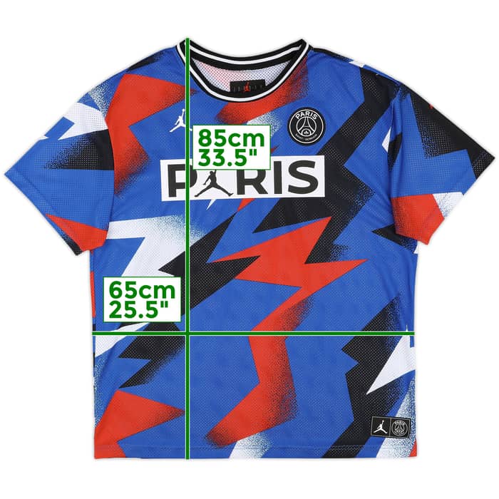 2020-21 Paris Saint-Germain Nike Jordan Training Shirt - 10/10 - (XL)