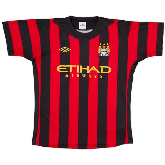 2011-12 Manchester City Away Shirt Silva #21 - 6/10 - (M)