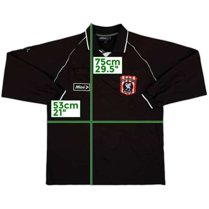 2000s Liverpool FA Mitre Referee L/S Shirt - 9/10 - (L)