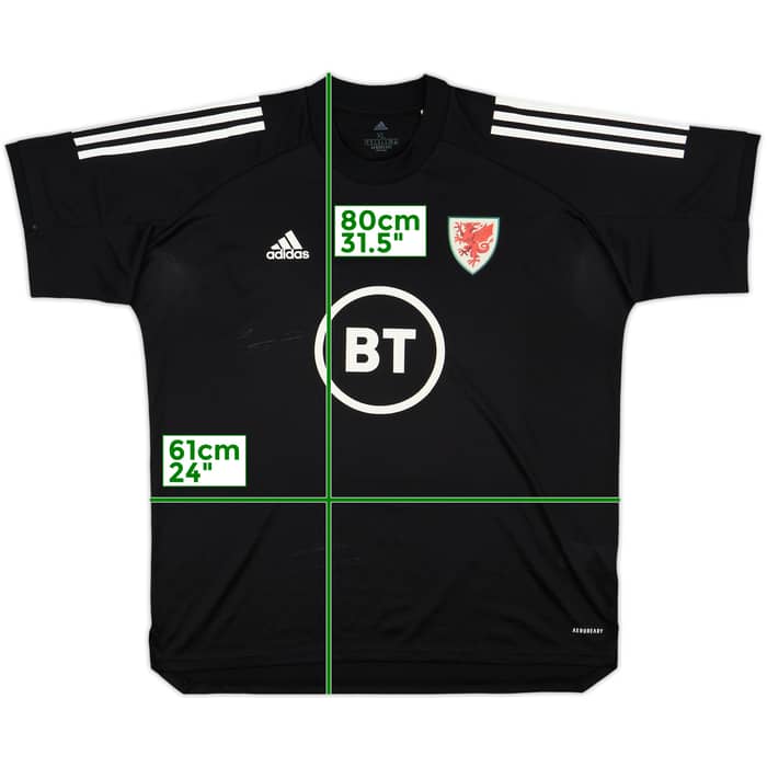 2020-21 Wales adidas Training Shirt - 7/10 - (XL)