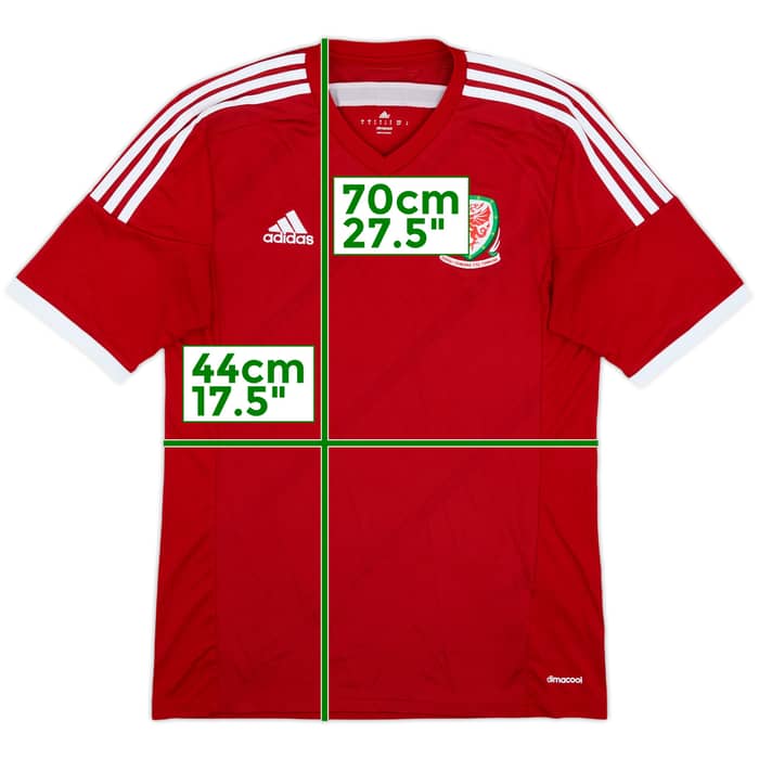 2013-15 Wales Home Shirt - 9/10 - (S)