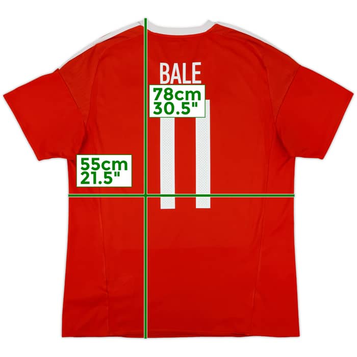 2016-17 Wales Home Shirt Bale #11 - 7/10 - (L)