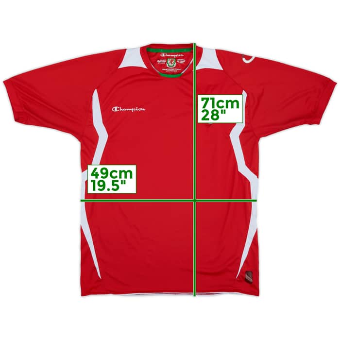 2008-10 Wales Home Shirt - 7/10 - (L)