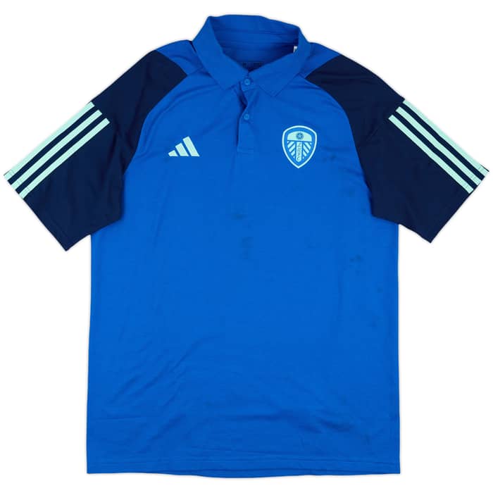 2023-24 Leeds United adidas Polo Shirt - 5/10 - (M)