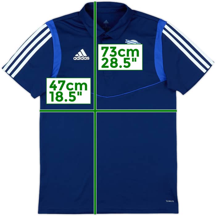2016-17 Birmingham City adidas Polo Shirt - 8/10 - (S)