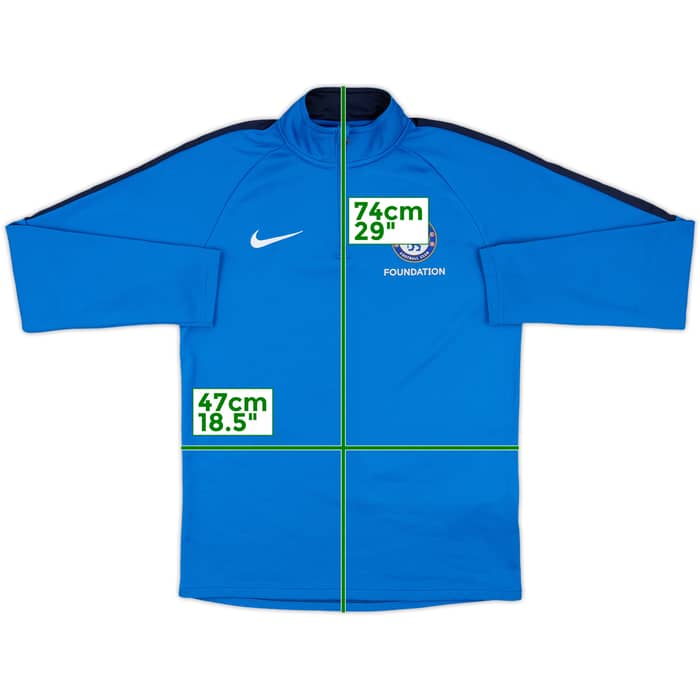 2019-20 Chelsea Foundation Nike 1/4 Zip Drill Top - 8/10 - (S)