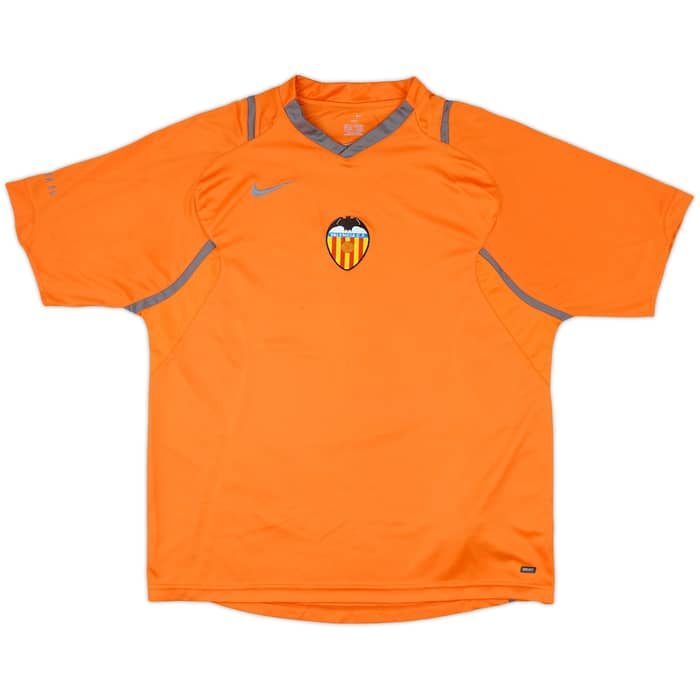 2006-07 Valencia Nike Training Shirt - 9/10 - (L)
