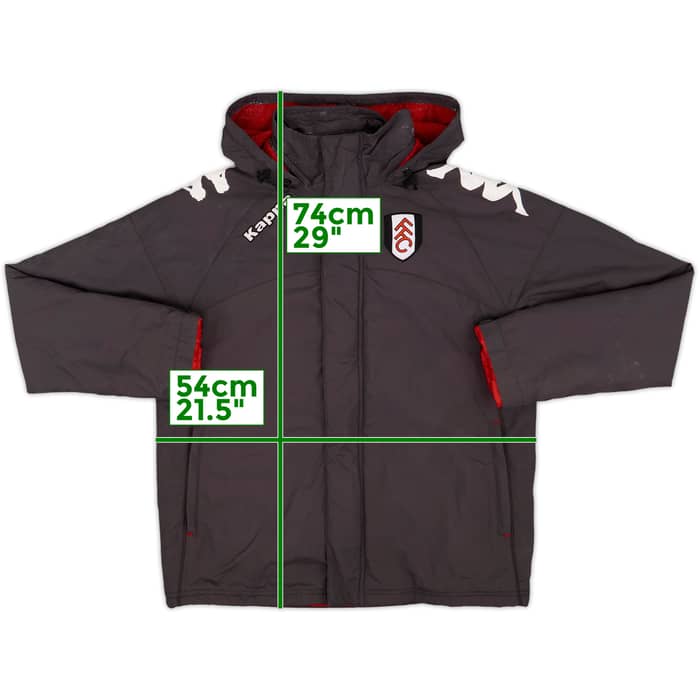 2010-11 Fulham Kappa Padded Bench Coat - 5/10 - (S)