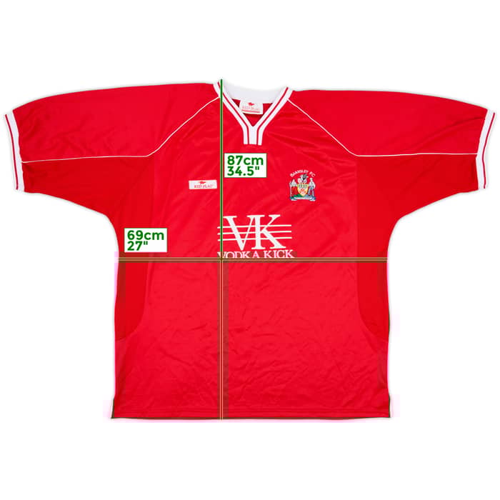 2003-04 Barnsley Home Shirt - 9/10 - (3XL)