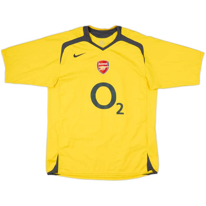 2005-06 Arsenal Away Shirt Henry #14 - 8/10 - (L)