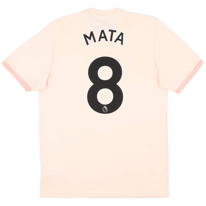 2018-19 Manchester United Away Shirt Mata #8 - 8/10 - (M)