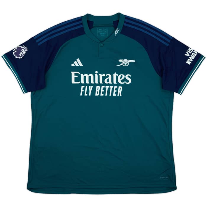 2023-24 Arsenal Third Shirt Saliba #2 - 8/10 - (XXL)