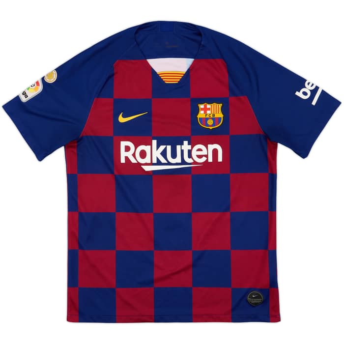 2019-20 Barcelona Home Shirt Messi #10 - 8/10 - (L)