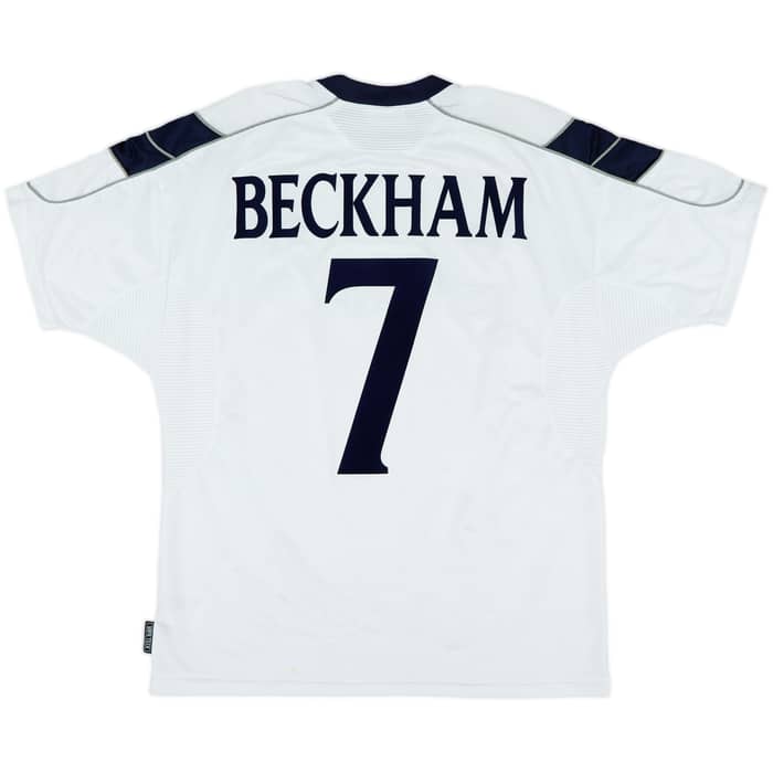 1999-00 Manchester United Third Shirt Beckham #7 - 8/10 - (L)