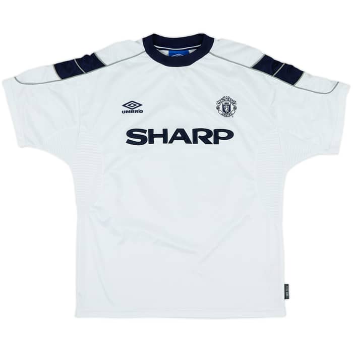1999-00 Manchester United Third Shirt Beckham #7 - 8/10 - (L)