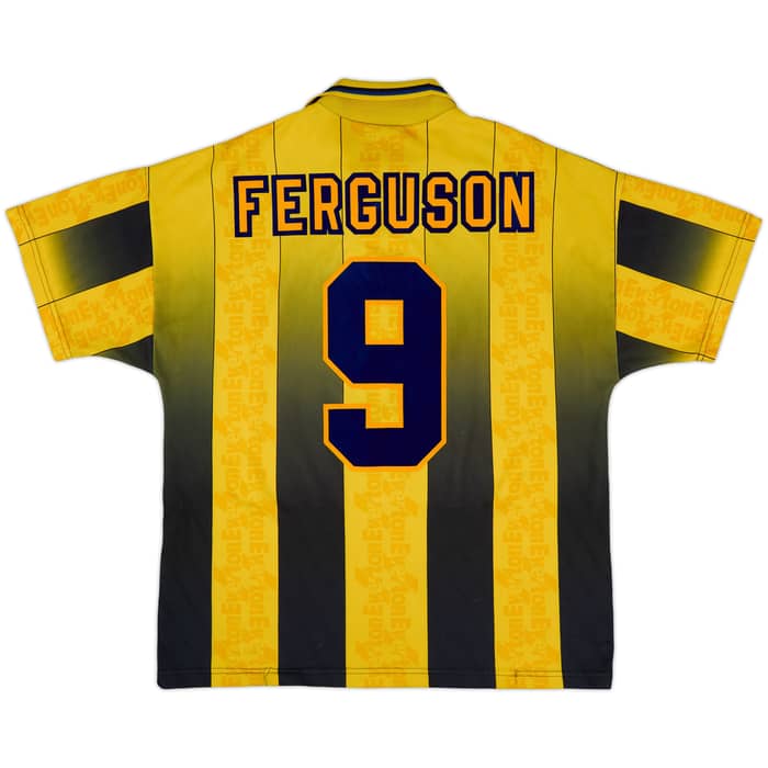 1996-98 Everton Away Shirt Ferguson #9 - 8/10 - (L)