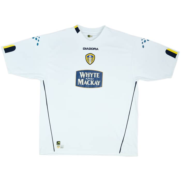 2004-05 Leeds United Home Shirt - 7/10 - (XL)