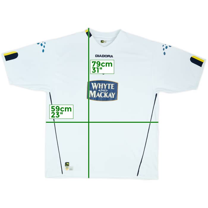 2004-05 Leeds United Home Shirt - 7/10 - (XL)