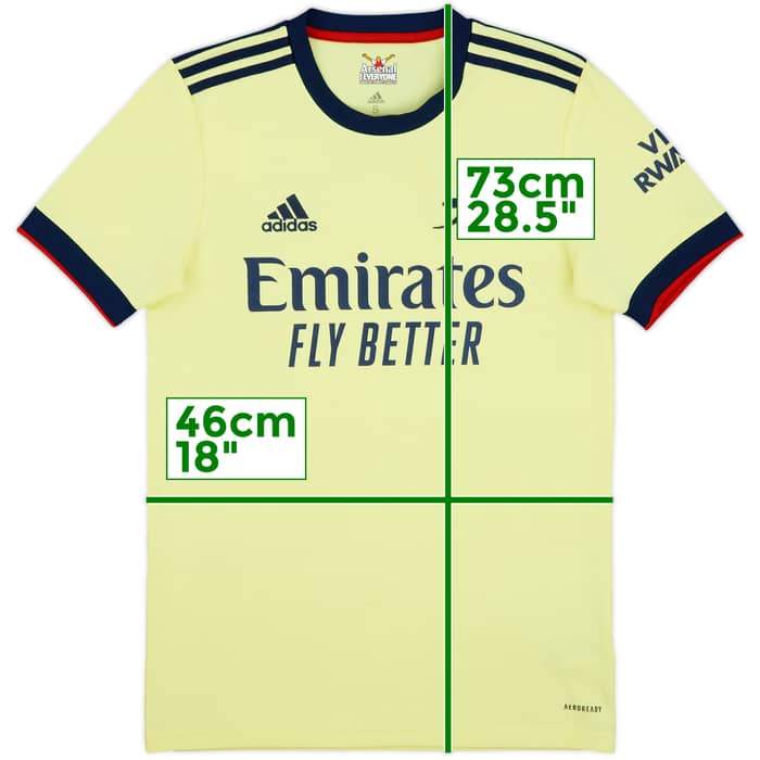 2021-22 Arsenal Away Shirt - 5/10 - (S)
