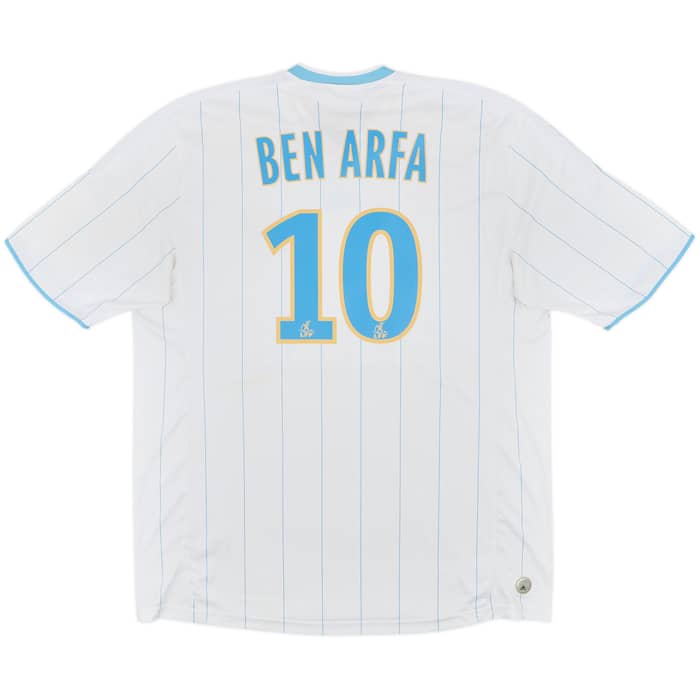 2009-10 Olympique Marseille Home Shirt Ben Arfa #10 - 8/10 - (XXL)