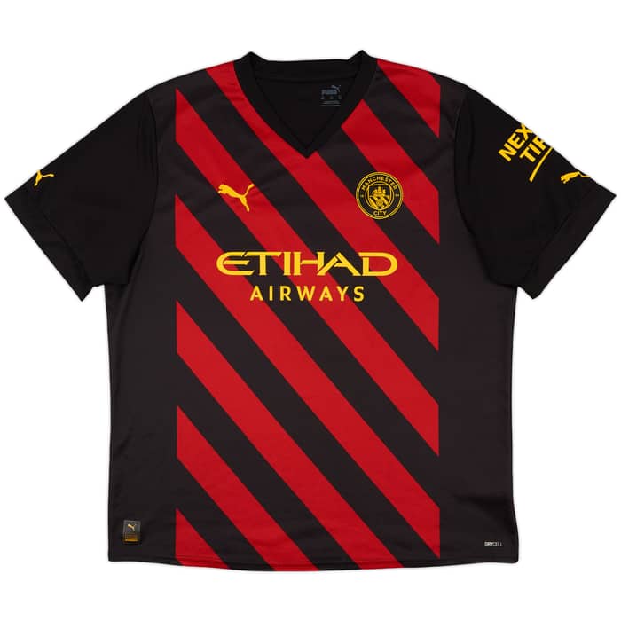 2022-23 Manchester City Away Shirt Ruben #3 - 8/10 - (XXL)