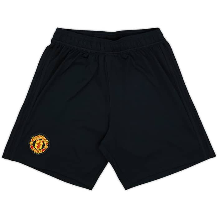 2018-19 Manchester United Home Shorts - 9/10 - (S)