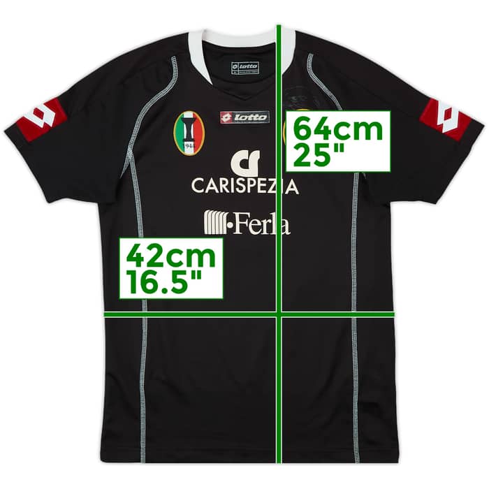 2012-13 Spezia Away Shirt #7 - 8/10 - (XL.Boys)