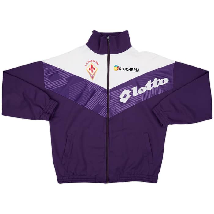 1991-92 Fiorentina Lotto Track Jacket - 8/10 - (XL)