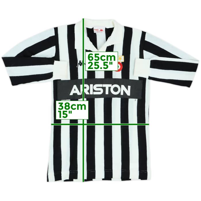 1983-84 Juventus Home L/S Shirt - 10/10 - (XS)
