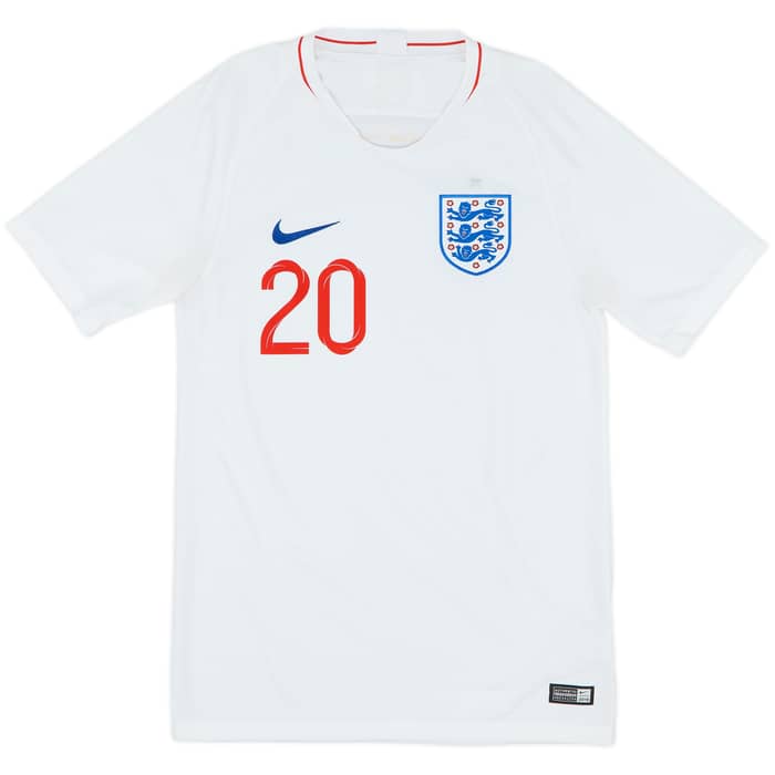2018-19 England Home Shirt Dele #20 - 8/10 - (S)