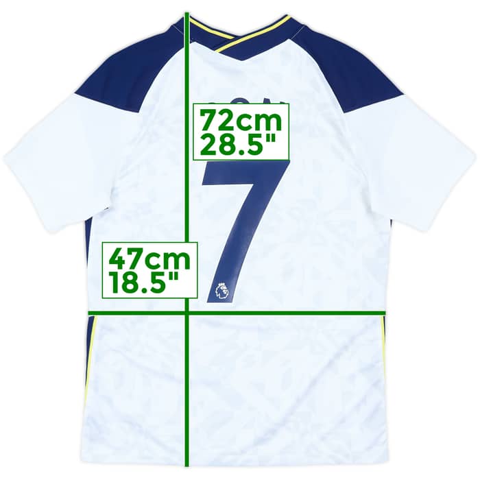 2020-21 Tottenham Home Shirt Son #7 - 7/10 - (M)