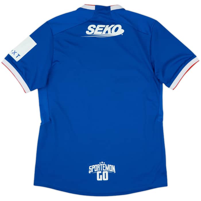 2022-23 Rangers Home Shirt - 9/10 - (L)