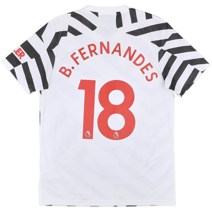 2020-21 Manchester United Third Shirt B.Fernandes #18 - 10/10 - (M)