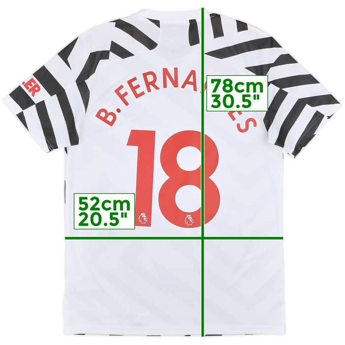 2020-21 Manchester United Third Shirt B.Fernandes #18 - 10/10 - (M)