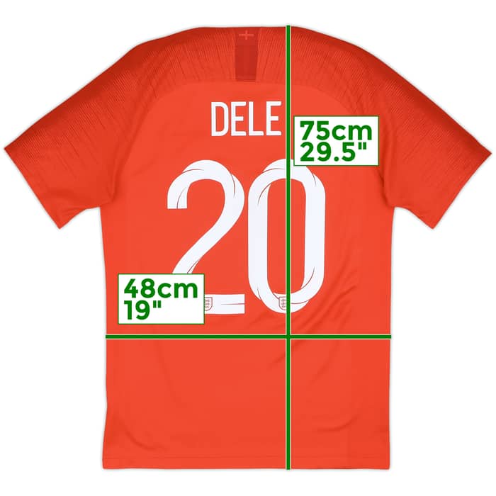 2018-19 England Away Shirt Dele #20 - 8/10 - (S)