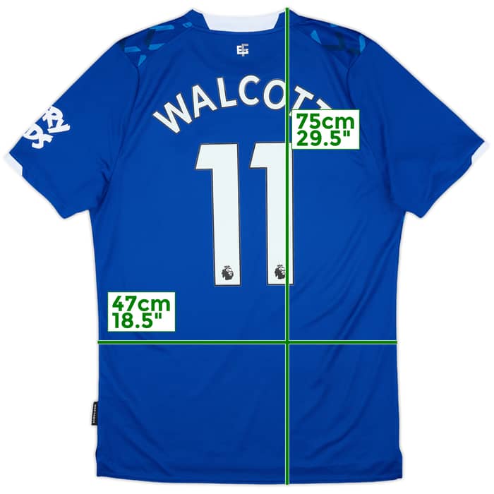 2019-20 Everton Home Shirt Walcott #11 - 10/10 - (M)