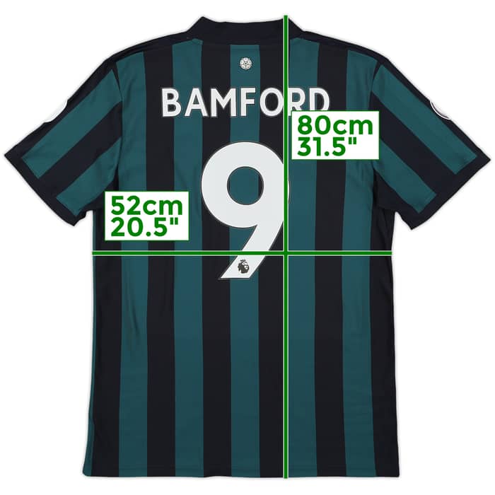 2020-21 Leeds United Away Shirt Bamford #9 - 9/10 - (M)