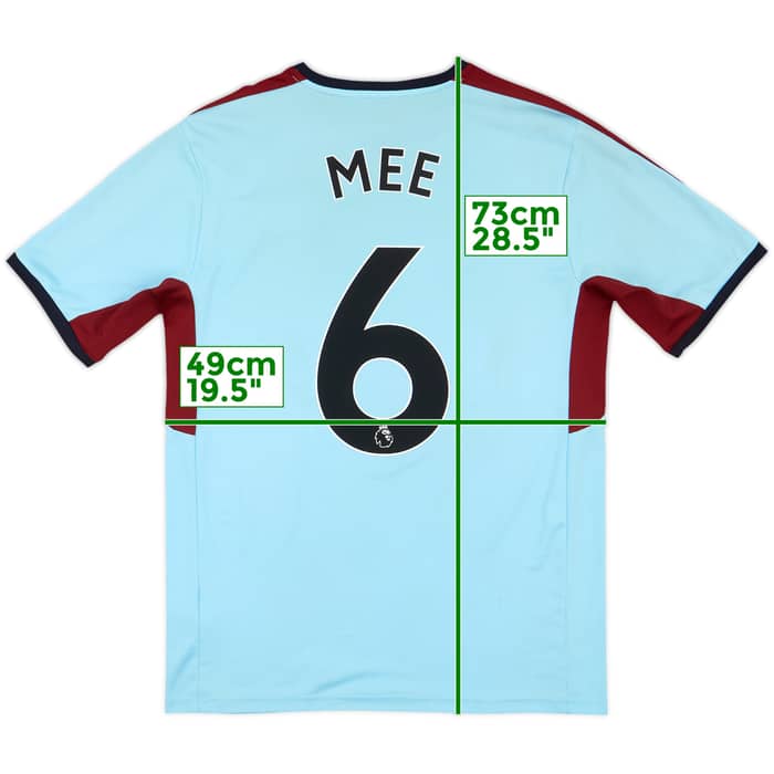 2017-18 Burnley Third Shirt Mee #6 - 6/10 - (M)