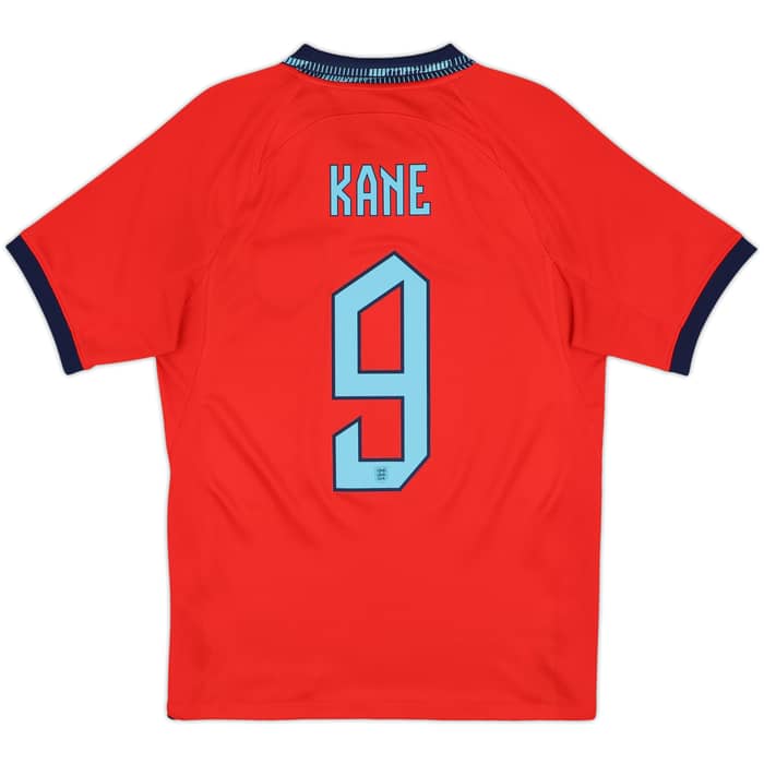 2022-23 England Away Shirt Kane #9 - 9/10 - (S)