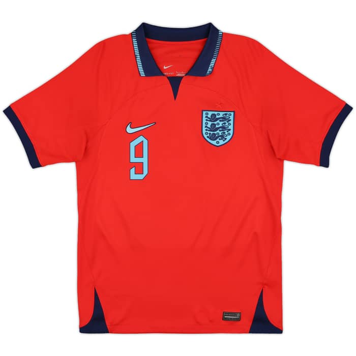 2022-23 England Away Shirt Kane #9 - 9/10 - (S)