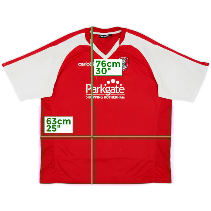 2010-11 Rotherham Home Shirt - 4/10 - (XXL)