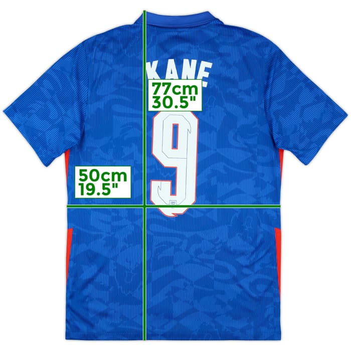 2020-21 England Away Shirt Kane #9 - 10/10 - (M)